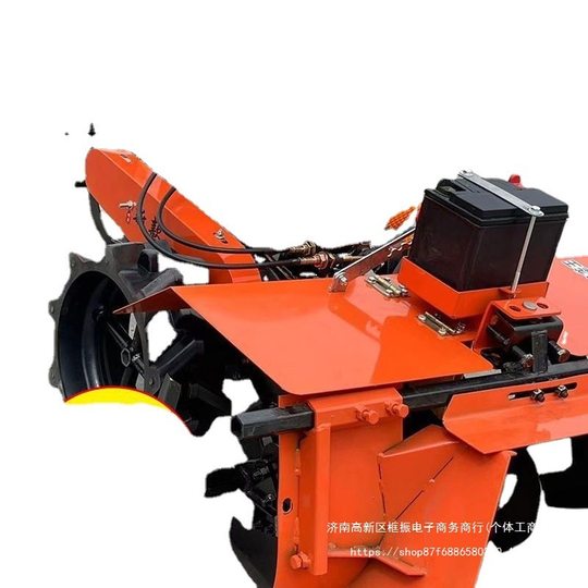 2024 Strawberry Ridging Machine One-time Forming New Diesel New Four-wheel Drive Micro-tiller Kao Yan Long Sweet potato ridge