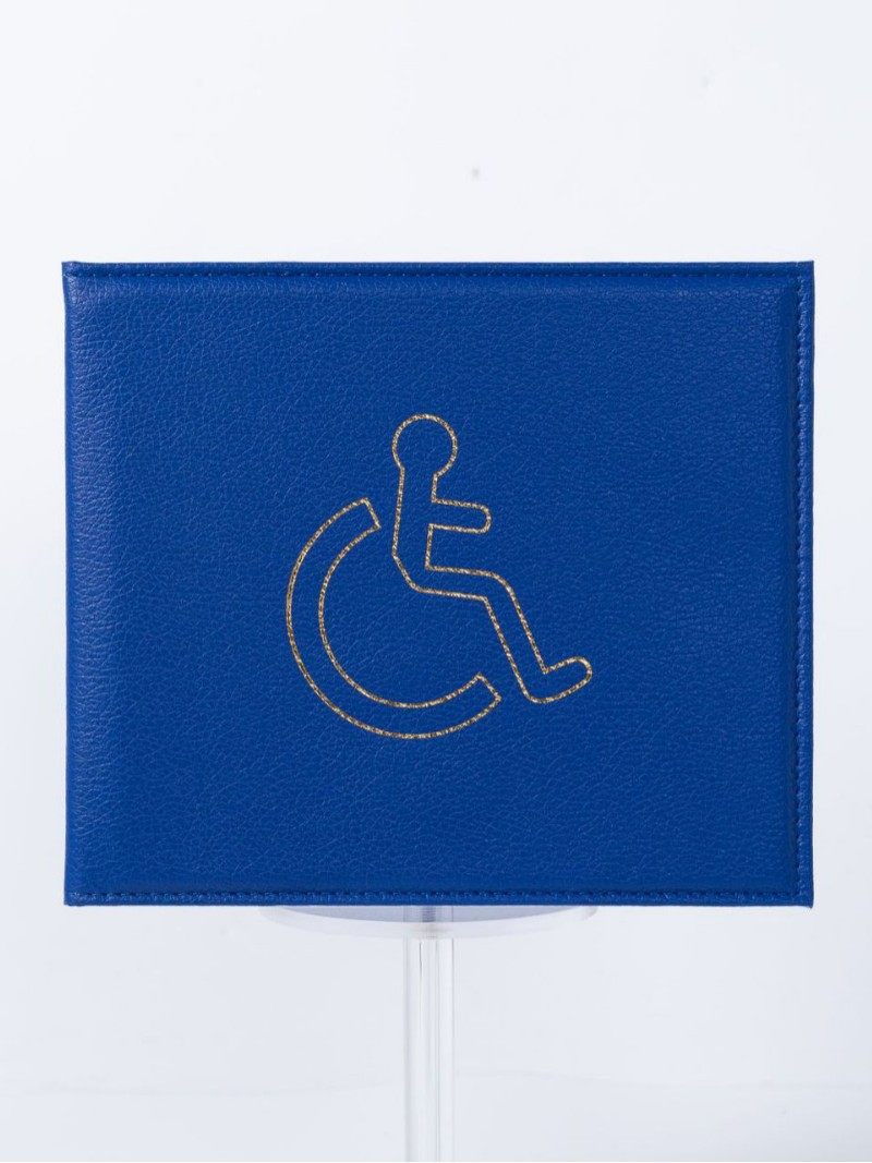 Highly Transparent Cross-Border Foreign Trade Eu and Uk Disabled Wallet and Document Bag Hot Style