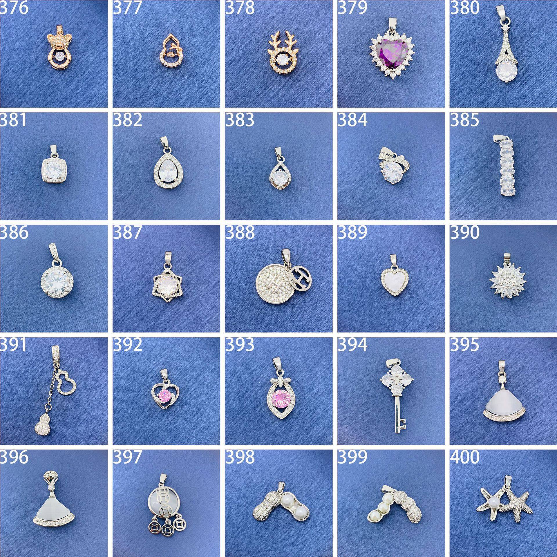 A variety of pendants with fashion Joker cutting-edge exquisite pendant to send girlfriends jewelry [without chain]]
