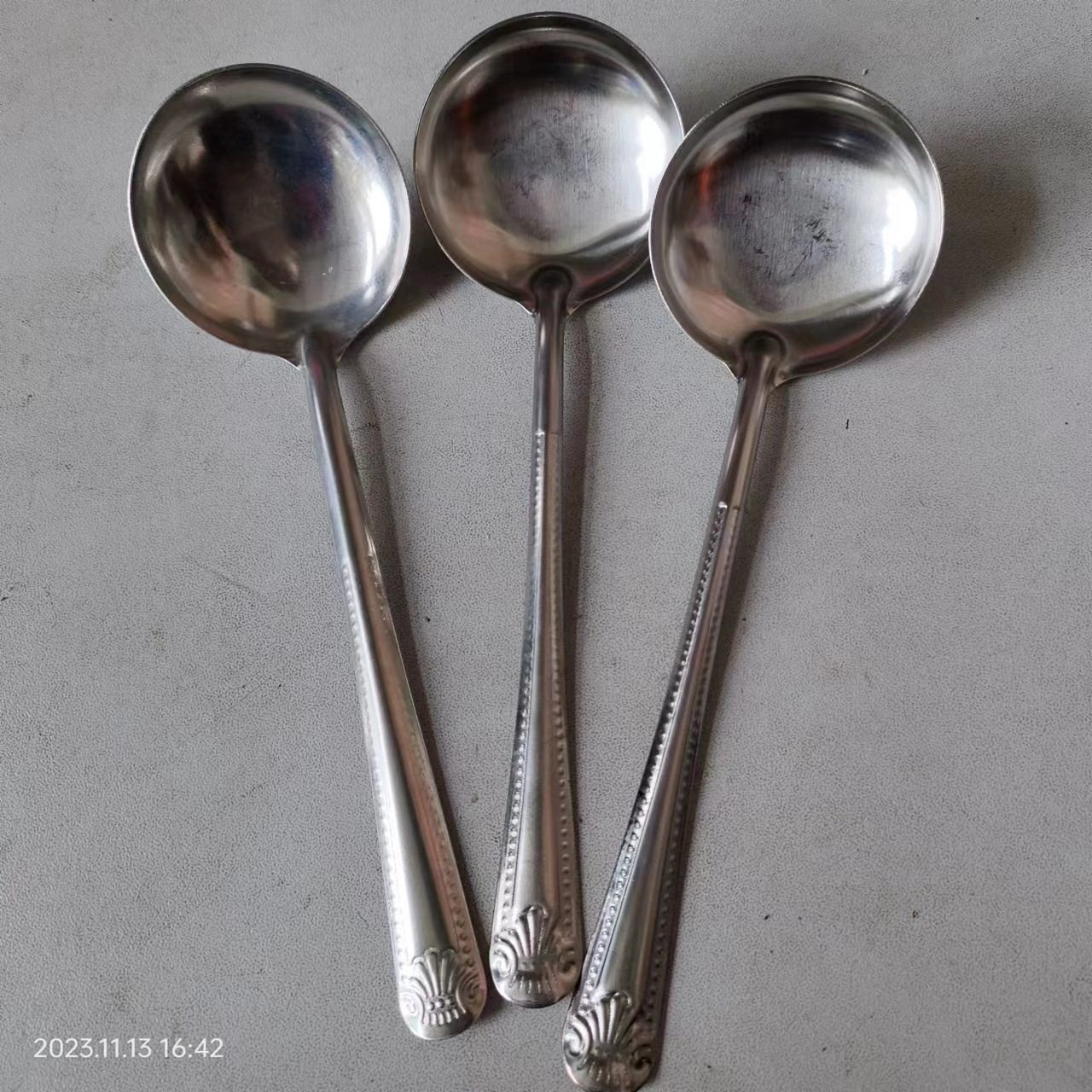 Small Round Spoon, Oil Spoon, Eating Spoon, Kitchen Utensils, One Yuan Department Store