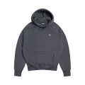 Dark gray hooded sweatshirt