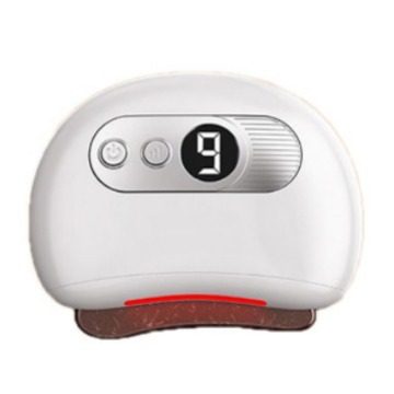 便携式砭石电动刮痧板面部热敷美容仪家用养生背部疏通经络按摩仪