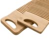 ✅ Solid Wood Washboard Household Non-Slip Wooden Thickened Large Washboard Dormitory Socks Underwear Whole Wood