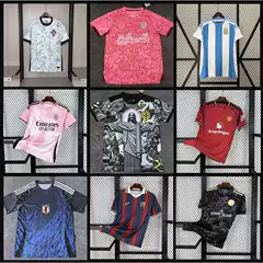 2526 National Team Argentina Brazil France Germany Portugal England Mexico Short Sleeve Thai Version Jersey