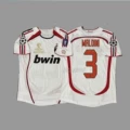 2006-07 UEFA Champions League Winner AC Milan Away with #3 Maldini