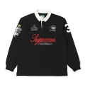[collar long sleeves] black