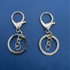 Wholesale In-Stock Lobster Clasp Three-Piece Set Four-Section Chain DIY Hardware Metal Chain Keychain Doll Pendant Accessories