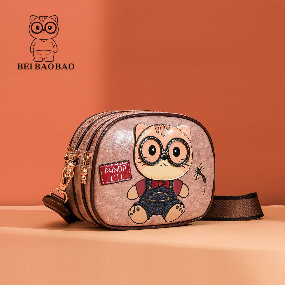 สั่งซื้อนำเข้า โรงงาน Beibao Yuanyuan แฟชั่นข้ามพรมแดนใหม่จับคู่ทั้งหมดกระเป๋า messenger น่ารักกระเป๋ากล้องผู้หญิงกระเป๋าพักผ่อน จากจีน