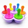Ice Cream Mold Household Plastic Abrasive Tool for Making Popsicle Popsicle Ice Cream Self-made Children's Mini Food Grade Ice