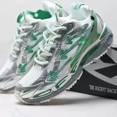 Foreign Trade Off New Model 3 Arrow Series Couple's Style Ow Retro Thick-Soled Mesh Color-Blocking Running Shoes Casual Walking Shoes