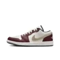 Pure original aj1low-platinum red