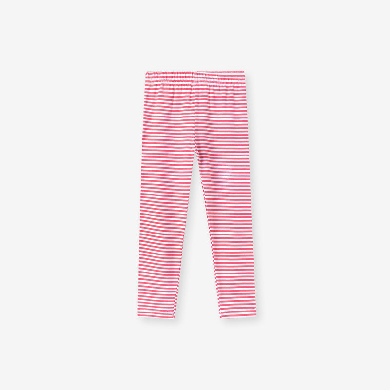 Source Factory Autumn Girls' Set, Kids' 2-piece Outfit, Cartoon Striped Kids' Set