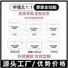 Huaqiangbei 1:1 New Pro3 Fourth Generation, Compatible with Fifth, Sixth, Seventh, and Eighth Generations of Apple Bluetooth Noise-Canceling Headphones, Cross-Border Hot Item