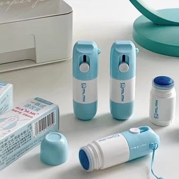 Integrated Thermal Paper Correction Fluid Express Coding Pen Express Form Application Artifact Comes with Box Opener Quick Drying