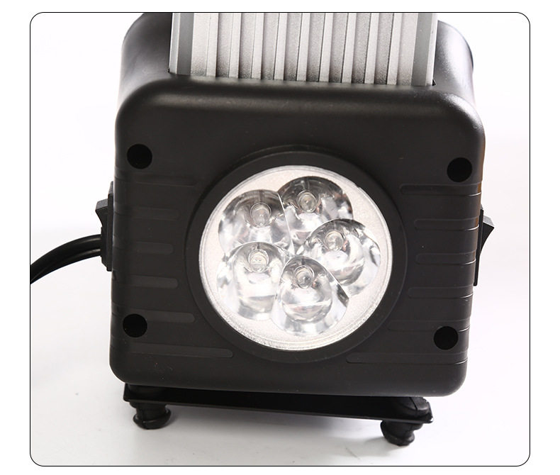 Double cylinder car air pump 12v gift high power car air pump portable car air pump