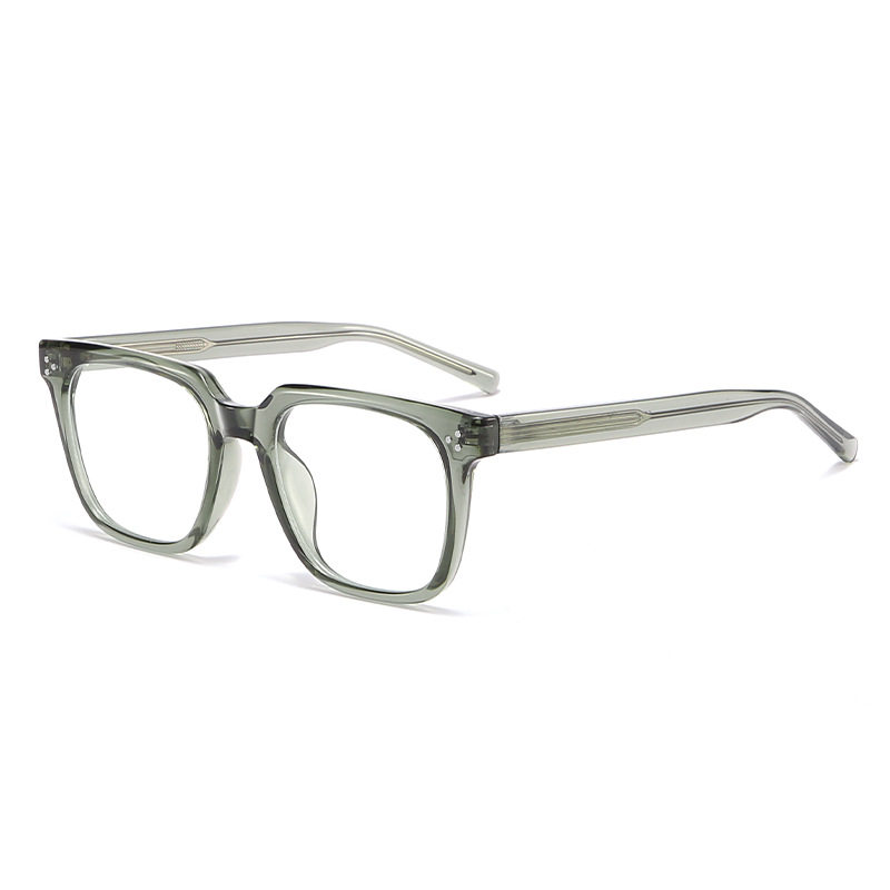 New Retro Rice Nail Anti-Blue Light myopia Frame Women's GM Plain Plain Frame Men's TR90 Pin Leg 8633