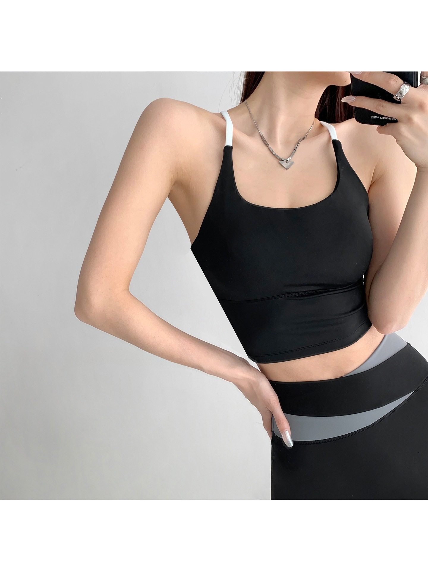 Sports Bra Women's Bubble Wrap Anti-Sagging Running Vest Top Fitness Wear Quick-Drying Yoga Wear Bra Bra