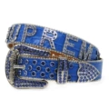Zm-010 blue crocodile pattern