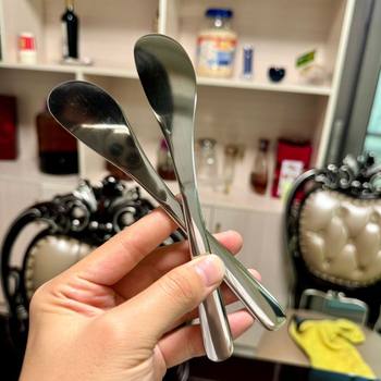 Stainless Steel Filling Scoop Thickened Dumpling Tool Filling Stick Dumpling Filling Spatula Wonton Stirring Filling Scoop