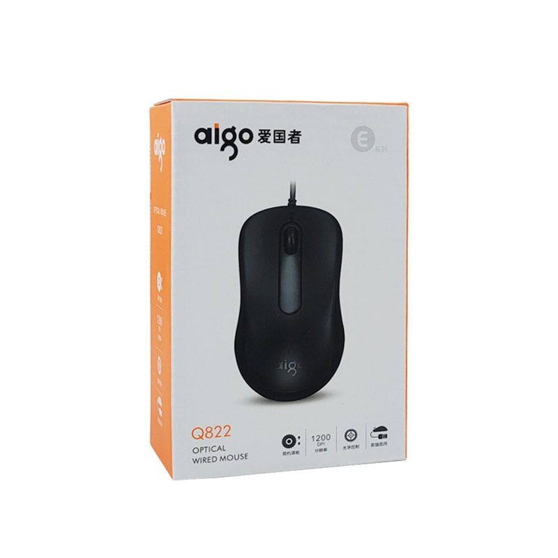 Mouse Q822 Wired Mouse Universal USB Interface Device Office Home Business
