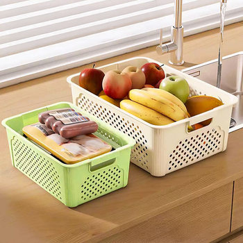 Storage Basket Storage Basket Dormitory Desktop Sundry Storage Box Rectangular Snack Toy Kindergarten Storage Basket