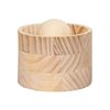 Solid Wood Dumpling Mold for Home Use, Round Shape, Manual Quick Dumpling-Making Tool, Wooden Convenient Dumpling Press