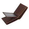 New minimalist retro leather wallet manufacturers foreign trade wholesale multi-card wallet gold clip horizontal coin bag