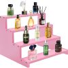 Perfume Display Rack High-Looking Solid Wood Ladder Storage Rack Desktop Display Household Wooden Perfume Storage Rack