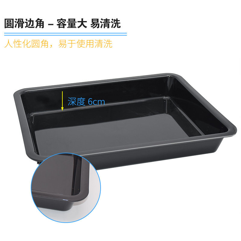Fresh Tray Supermarket Pork Tray Plastic Freezer Air Freezer Chilled Cooked Food Tray Chilled Meat Display Tray