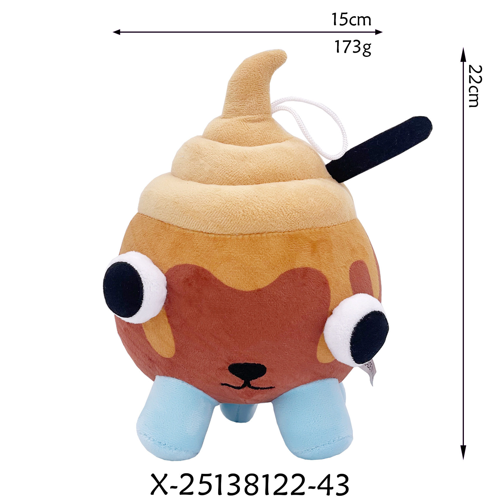 跨境新品dandy’s world plush 丹迪的世界毛绒玩具玩偶公仔娃娃