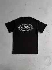 Corteiz High-Quality European and American Short-Sleeve Alcatraz T-Shirt with Letter Print, Round Neck, American-Style Trendy Brand, Casual Loose Half-Sleeve for Men