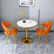 Nordic Style Negotiation Table and Chair Combination Reception Living Room Simple Small Apartment Milk Tea Sales Office Balcony 