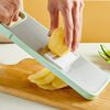 Household Potato Shredder Multi-Functional Hand-Friendly Vegetable Cutter Cucumber Radish Thick and Thin Shred Slice Vegetable Grater