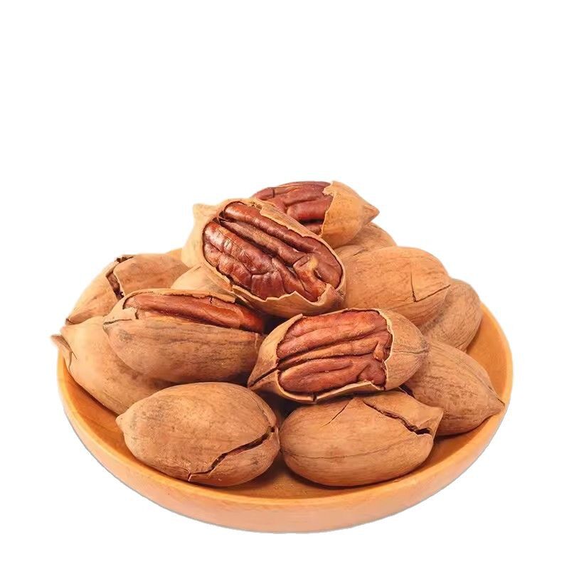 Pecan Flavored Thin-Skinned Large Kernels Bagged 500g Nuts New Year Snacks Pecan Nutty Milk Flavor Hot Item