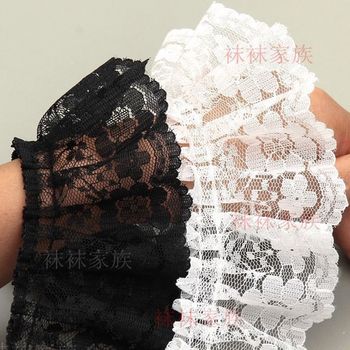 Pleated Lace Three-Dimensional Lace DIY Clothing Dress Skirt Accessory Material Curtain Edge Trim