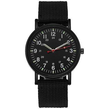 New Luminous Watch Men's Watch Men's Watch Men's Nylon Woven Strap Casual Sports Watch Watch Factory Wholesale Spot