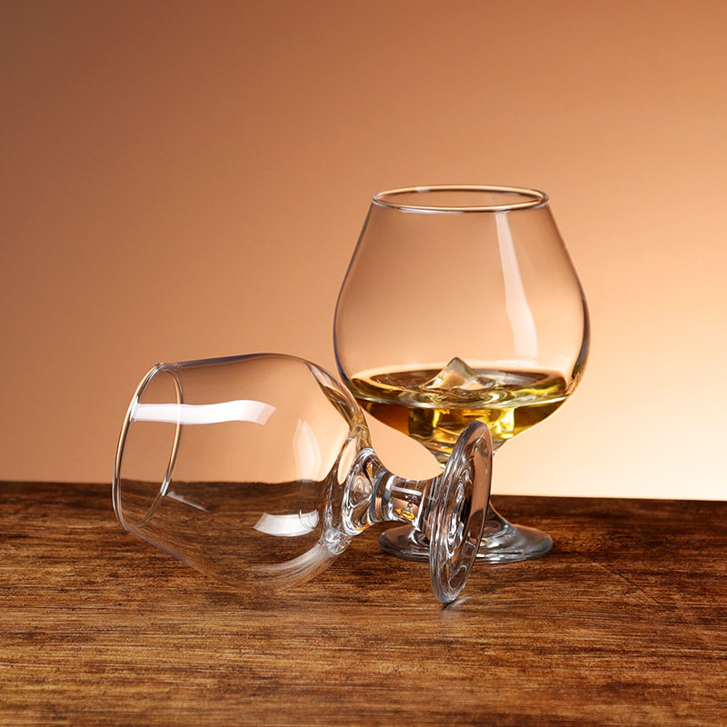 Customized Short Whiskey Glass Set Tasting Glasses Brandy Glasses Large Belly Glasses Simple Style Wine Glasses