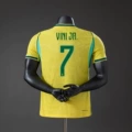 Brazil Home Vinícius Júnior #7 Player Version 2026