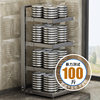 Cross-Border Floor-Standing Kitchen Multi-Functional Storage Rack Household Pots Multi-Layer Storage Rack under the Sink Layered Pot Rack