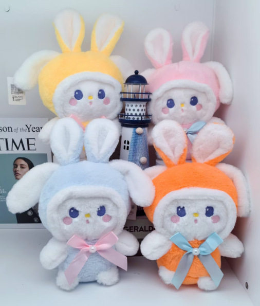 毛绒玩具批发可爱新款八寸娃娃机公仔流量款婚庆抛洒小玩偶批发