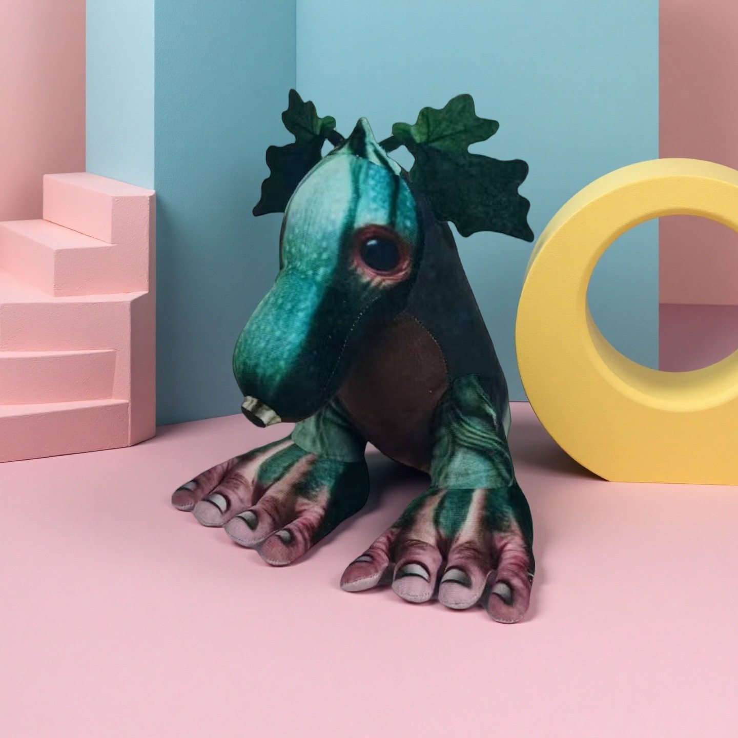 跨境新品tung tung tung sahur 鲨鱼山海经恶搞毛绒玩具娃娃公仔