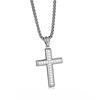 Light Luxury Niche Stainless Steel Necklace Cross Sweater Chain for Women Cross-Border Hot Item