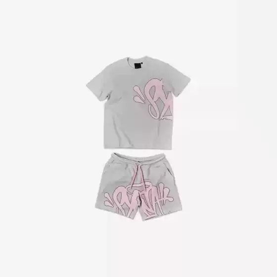 Amazon Aliexpress Amazon Supply European and American Street Hip-Hop Men's and Women's Letter Printed Loose Short-Sleeved Tops