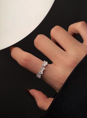 设计感戒指锆石冷淡风女