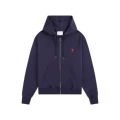 Navy blue [403 small heart zipper style]
