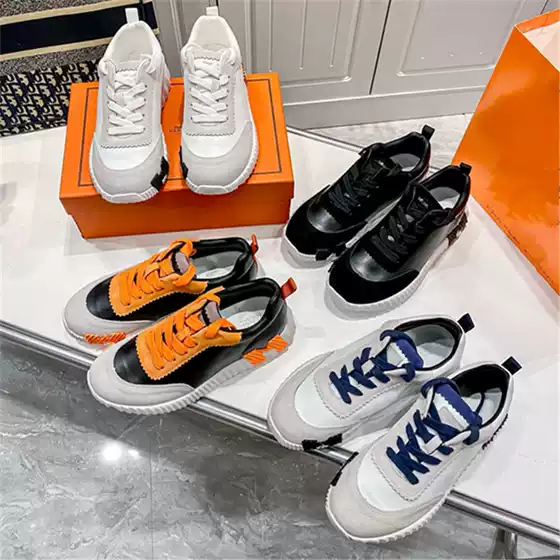 Autumn and winter fashion shoes purchasing 2025 new star with couples running shoes leather men's shoes women's shoes leather sneaker