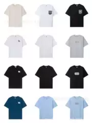 Cross-Border D Brand High Version 25Ss D Brand Logo Embroidered Round Neck Loose Short-Sleeve Unisex Casual Fashion Versatile T-Shirt
