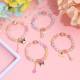 Sanrio Hot-selling Cartoon Crystal Bead Bracelet Kulomi Cartoon Children's Bracelet Beaded Jewelry Wholesale