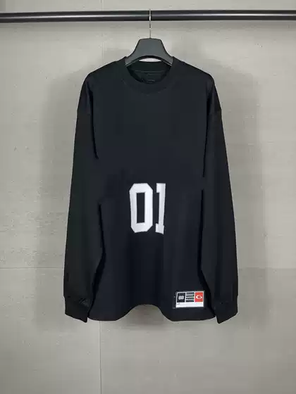 Correct Version High-Quality 25Ss New Basketball Series Manchester United Embroidered and Printed Loose Long-Sleeved T-Shirt