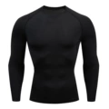 Colorful black long sleeve
